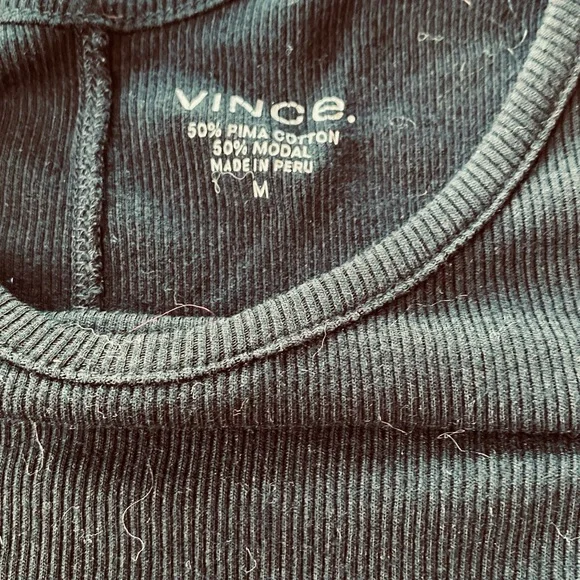 Vince Black tank top - Picture 2 of 3